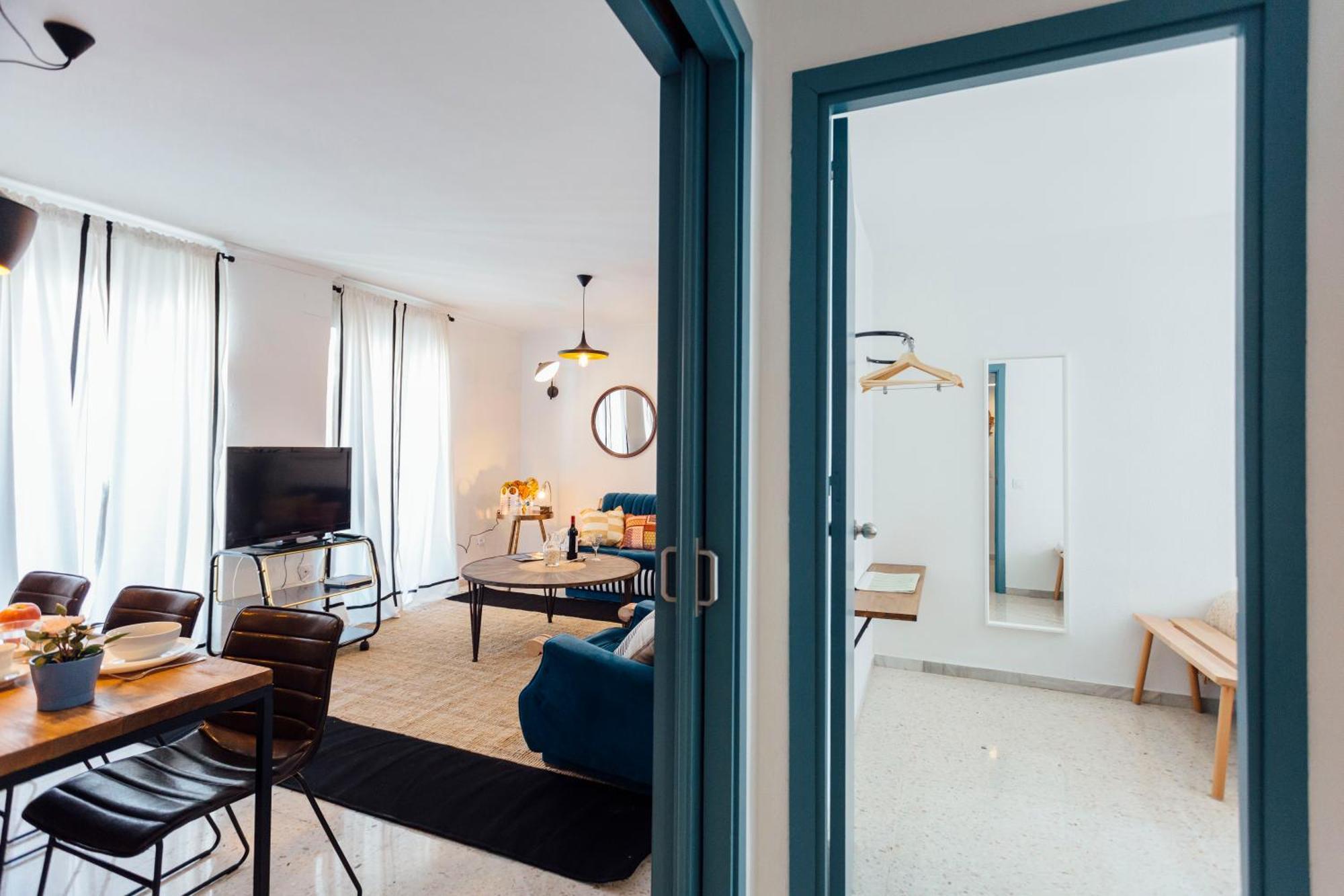 Apartmán Stunning And Colorful- 4Bd 2Bth- Santa Cruz Sevilla Exteriér fotografie
