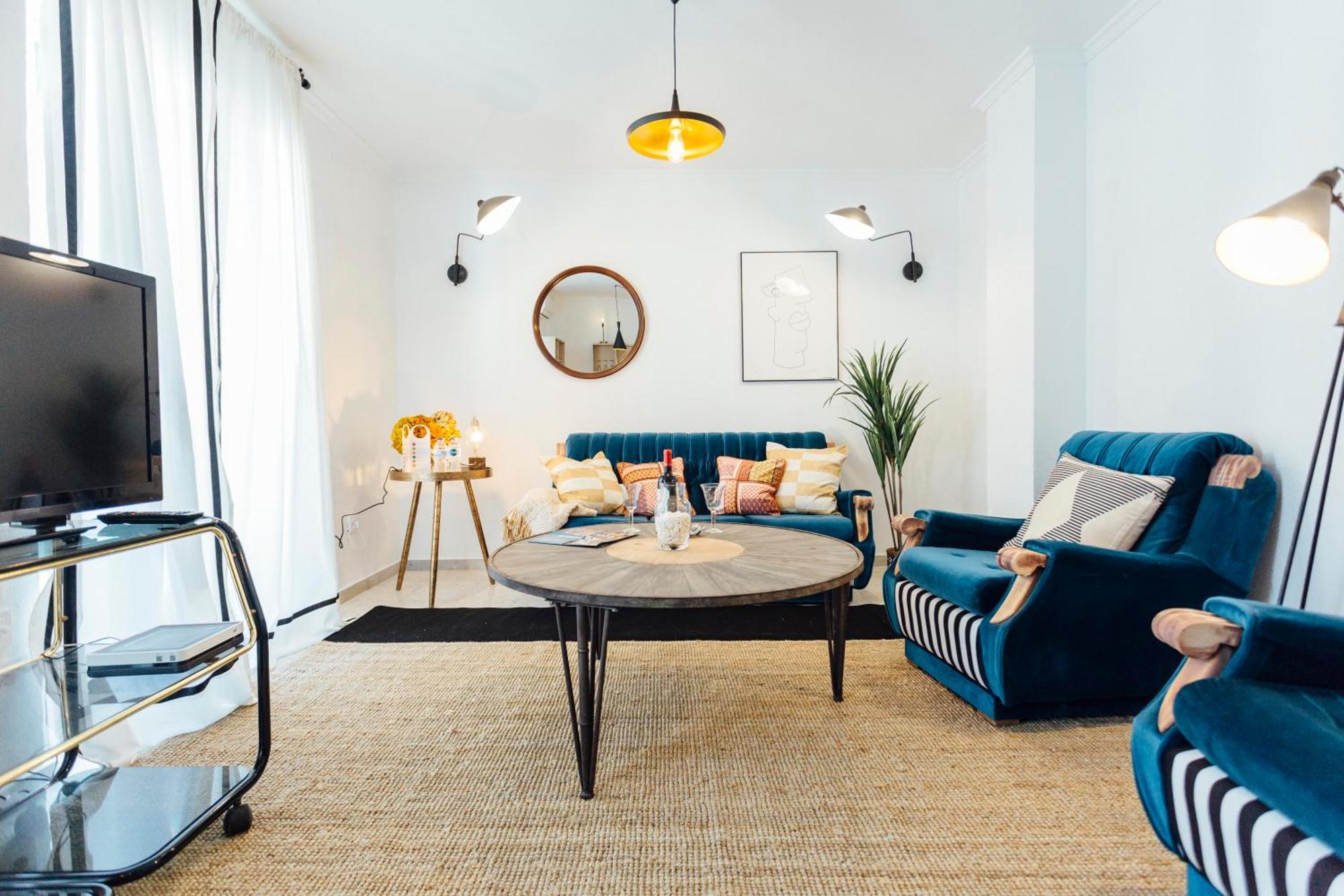 Apartmán Stunning And Colorful- 4Bd 2Bth- Santa Cruz Sevilla Exteriér fotografie